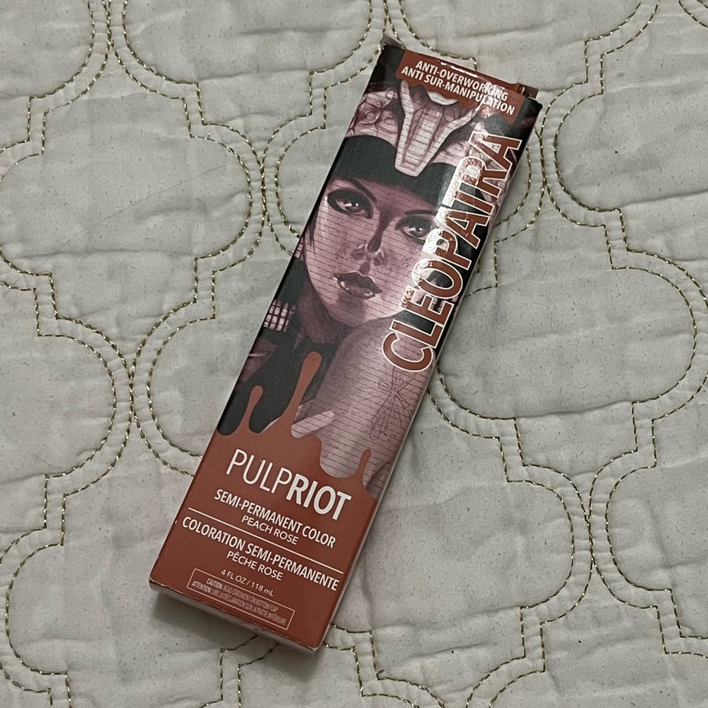 Pulp Riot Cleopatra Semi-Permanent Hair Color - Rose